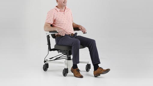 Background Removal Man sitting on chair